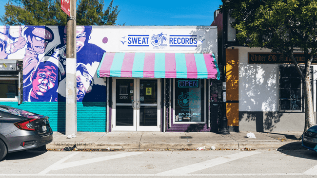 Sweat Records storefront