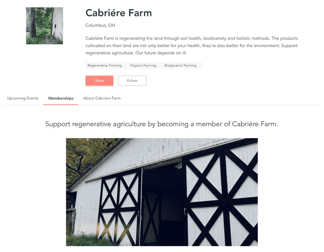 Cabriere Farm, from Withfriends